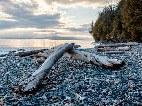 Shores of champlain