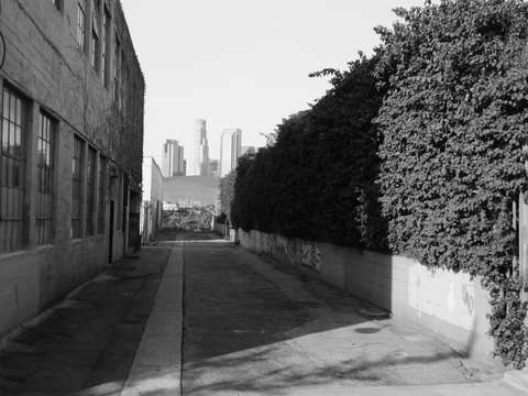 Arts district alley