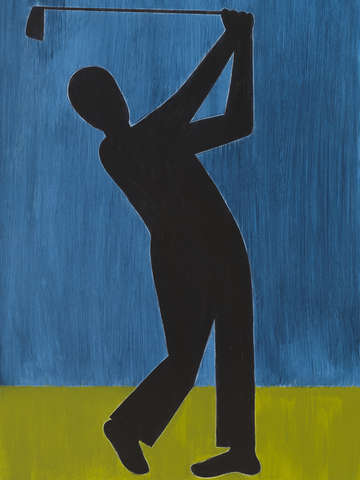 Black Golfer #2