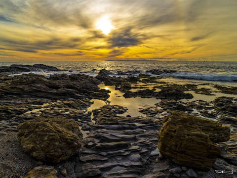 Corona del mar sunset