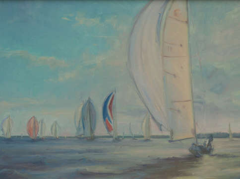 Downwind spinnakers