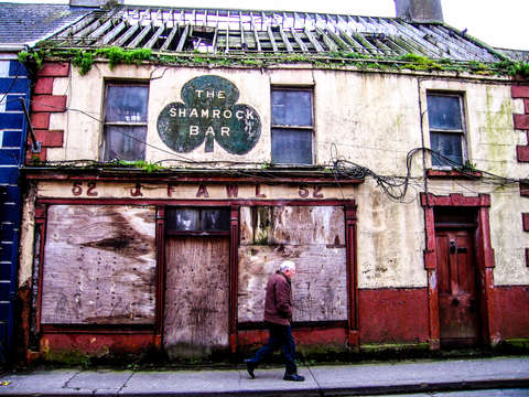 The shamrock bar