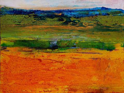 Orange landscape