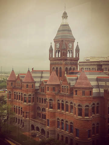 Old red dallas county courthouse