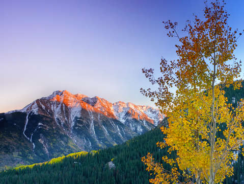 Twilight peak autumn 2