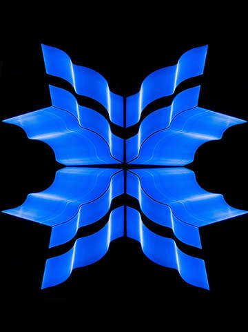 Market street neon window