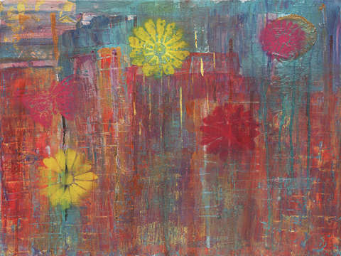 Abstract cityscape