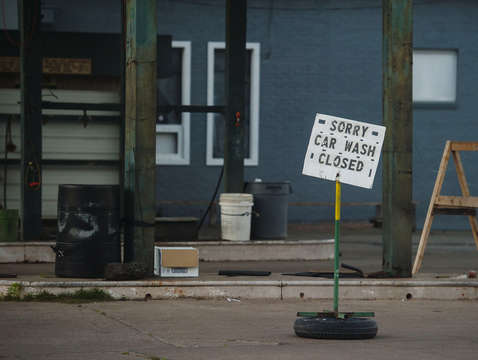 Car wash closed