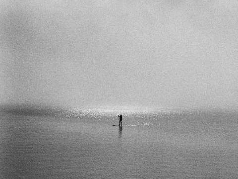 Paddle man