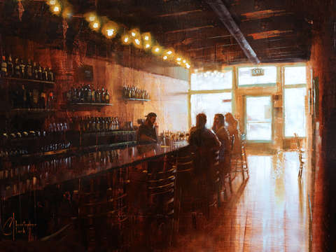 Afternoon at the pub