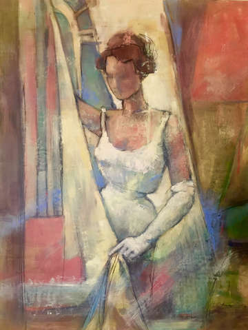 The white gloves