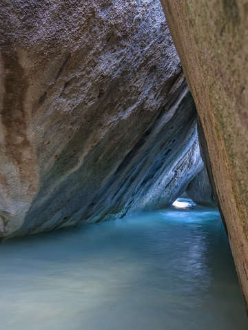 Cave at the baths