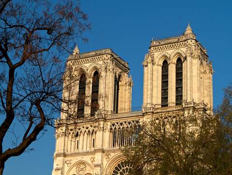 Notre dame bell towers