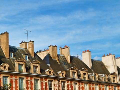Paris rooftops