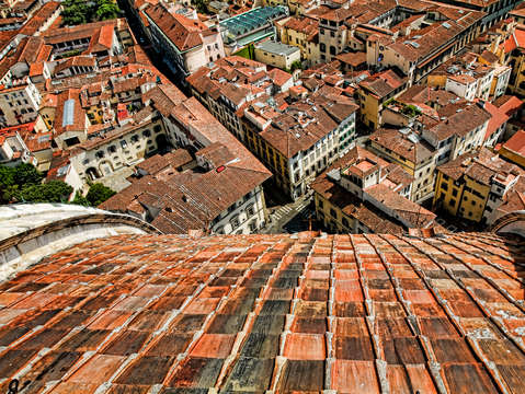 Looking down the cupola 2