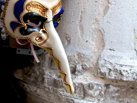 Carnival masks of venice