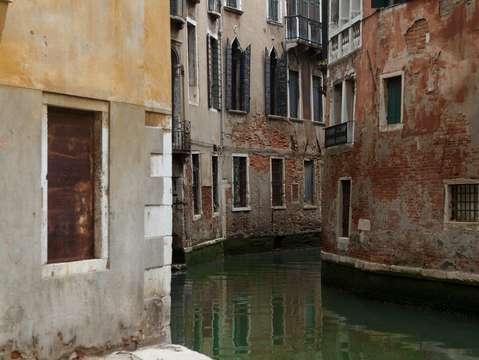 Small empty canal