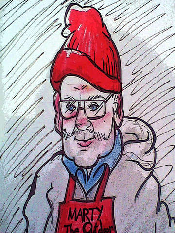 Cute marty the old man