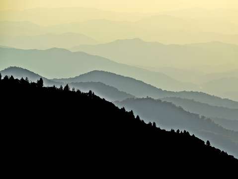 Across the smokies