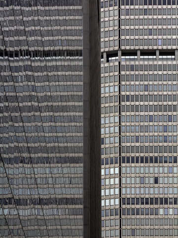 Reflective office building
