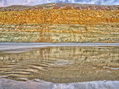 Golden bluffs