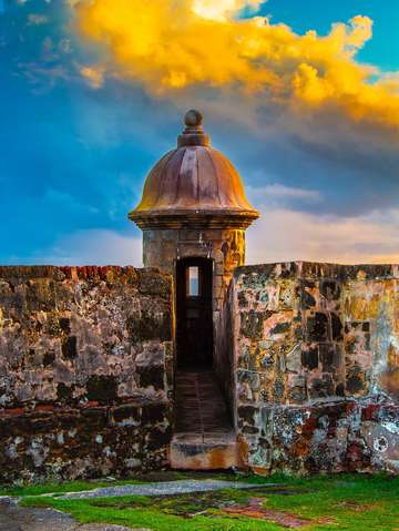 Old san juan pr la garita i