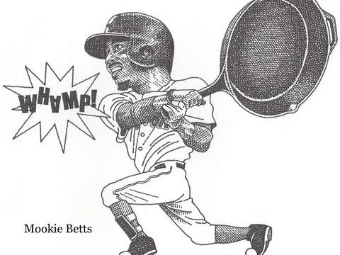 Red sox mookie betts hitting