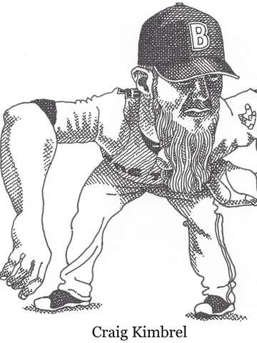 Red sox reliever craig kimbrel