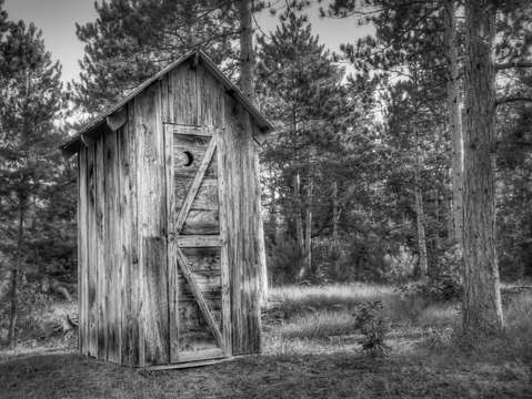 The outhouse