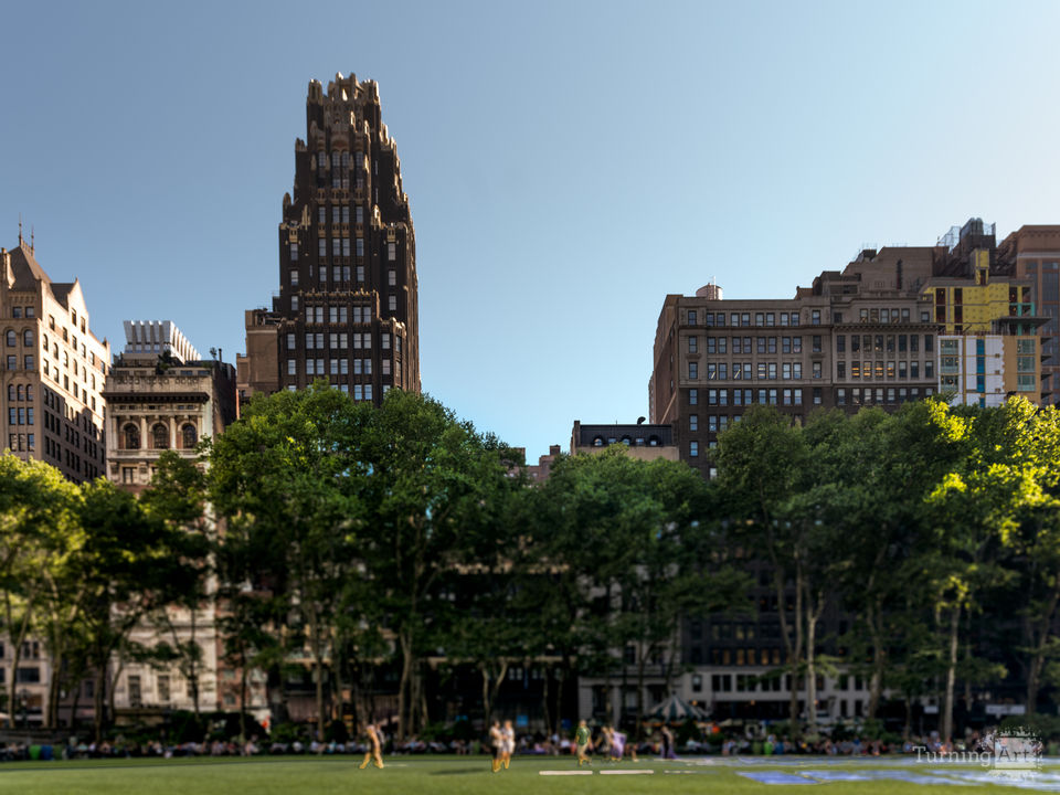 Bryant park yoga