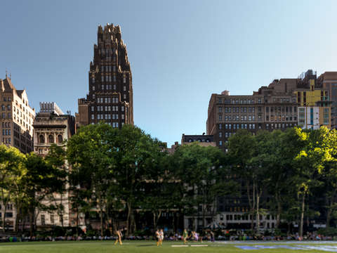 Bryant park yoga
