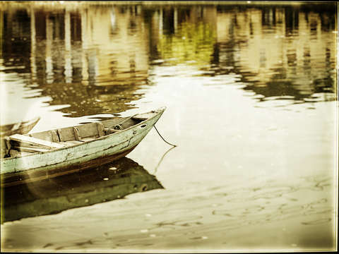 Boat in hoi an