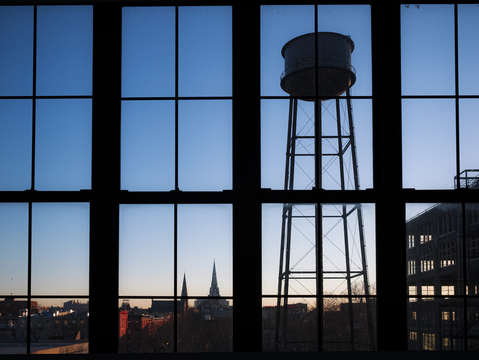 Sunrise in brooklyn