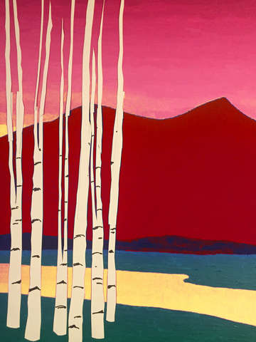 Red mountain