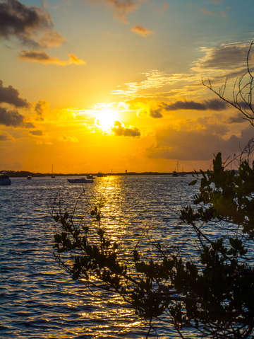 Key west early morning camp sunrise