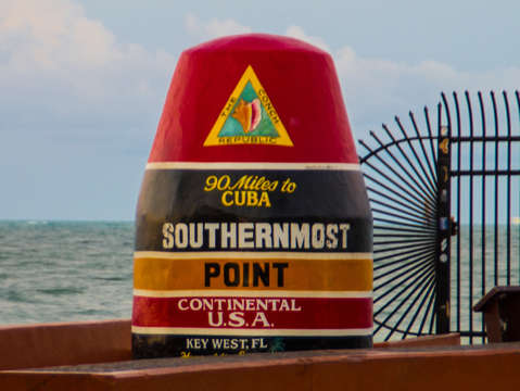 Southernmost point in key west