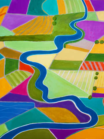 Running river