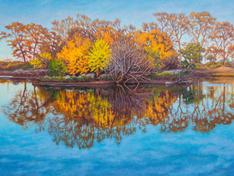 Autumn on south pond