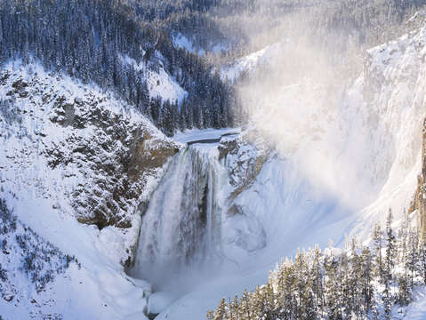 Yellowstone falls