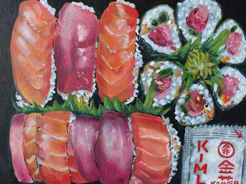 Supermarket sushi
