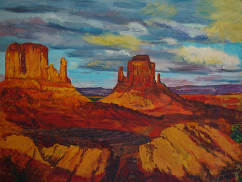 Monument valley mittens