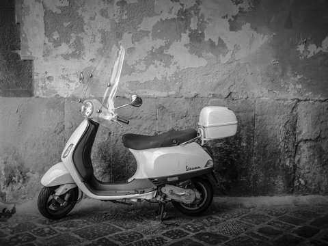 Scooter rome italy