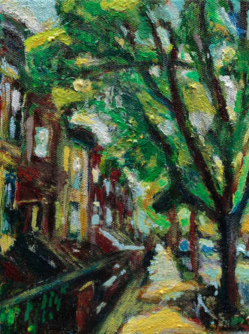 Brownstones in brooklyn