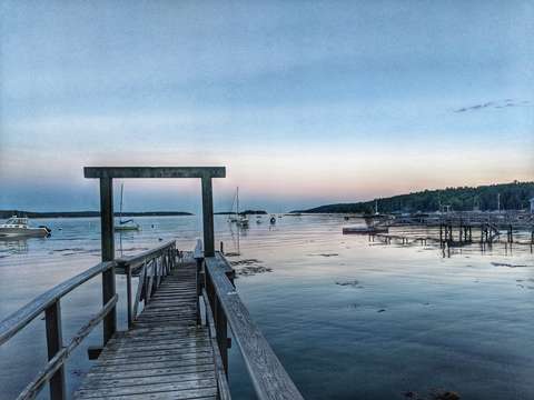 Sunset at the dock