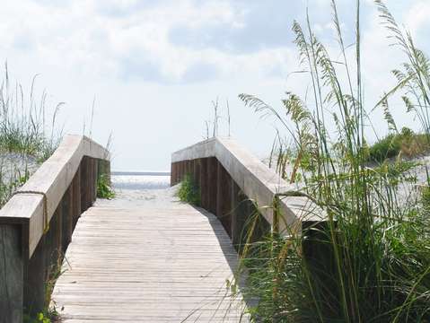 The walkway