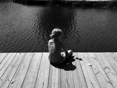 Outer banks black and white