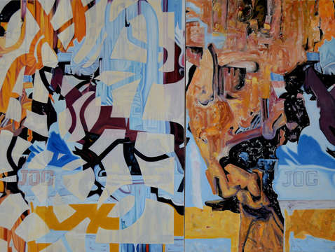 Jog jog diptych