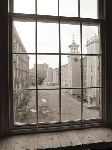 Boott mills courtyard