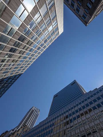 High rise office buildings