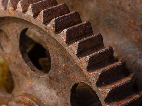 Rusty gear
